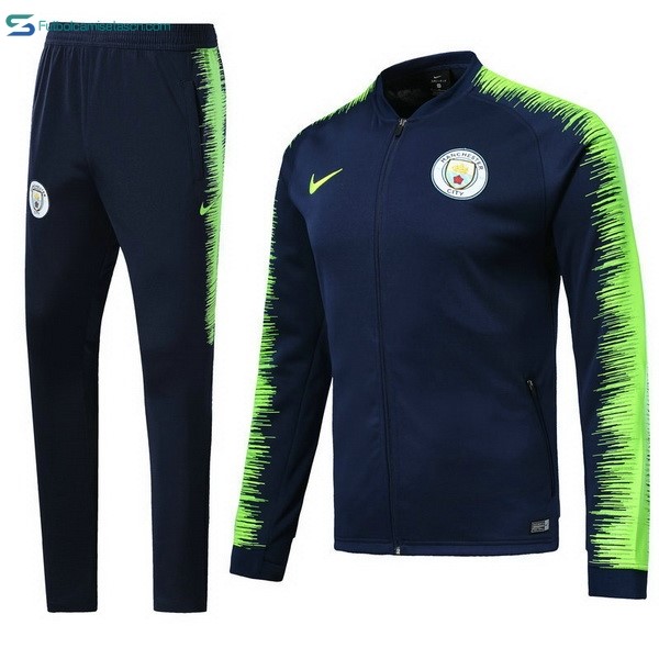 Chandal Manchester City 2018/19 Azul Verde